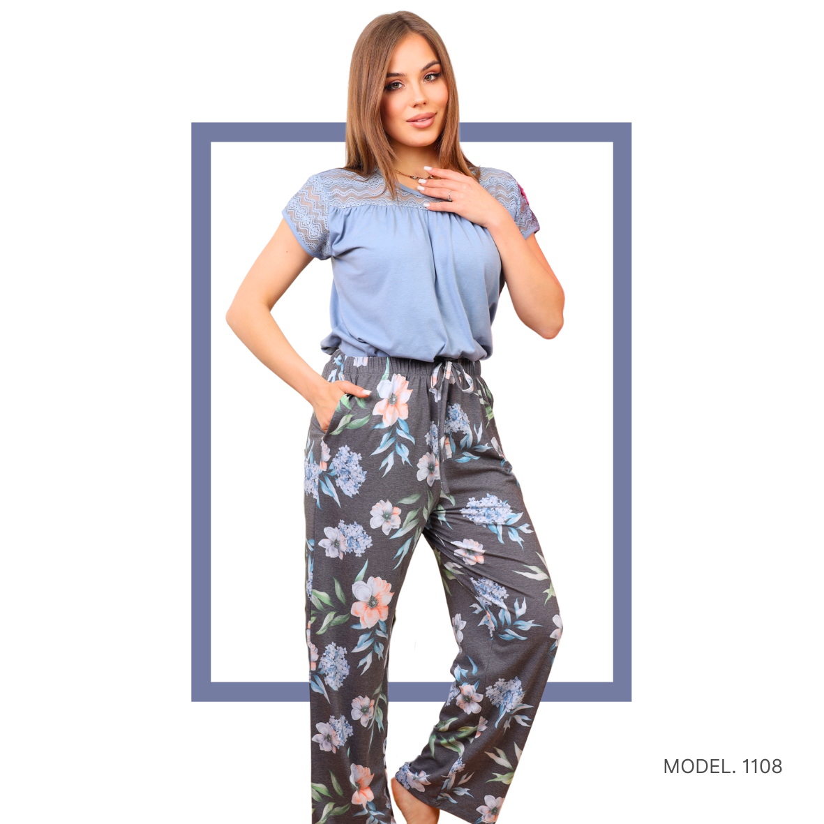 PL 1108 soft pants and a short-sleeve
