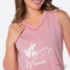 Women’s home wear Set PS 1126 soft short and a short-sleeve shirt-ROSE