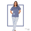 Women’s home wear Set PL 1134 soft pants and a short-sleeve shirt