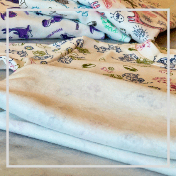 Kids printed cotton thermal underwear set – G350