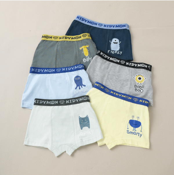 Boys’ Underwear Boxers – 2 Pieces, Ages 4–14