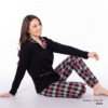 Women’s home wear Set PX 2528 - black