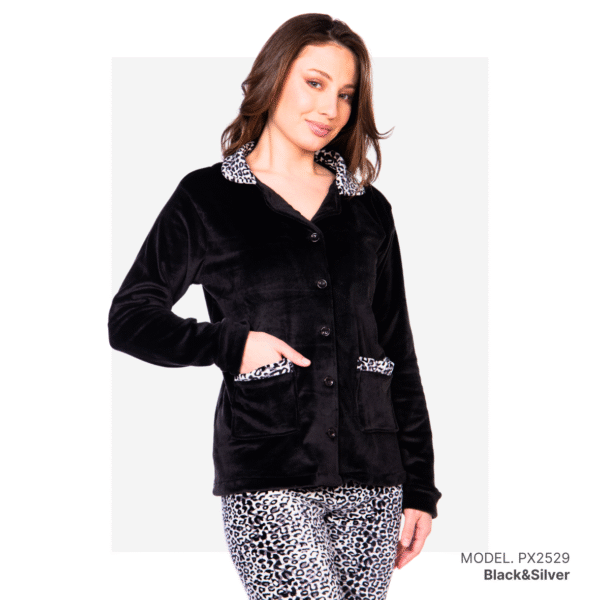 Women’s home wear Set PX 2529 - Black & White