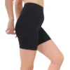 High waisted slim shorts