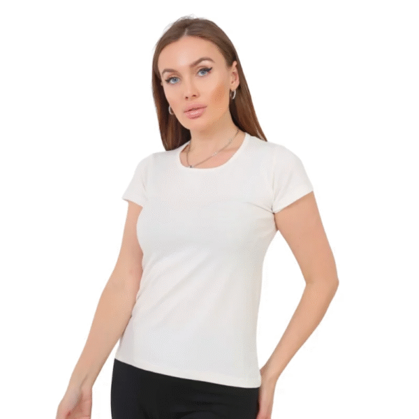 Buy 2 Get 1 Free Round neck short sleeves top