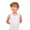 White Sleeveless Shirt