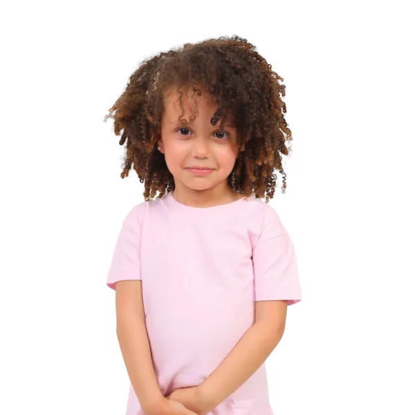 (Rose) Short Sleeve Colored Shirt