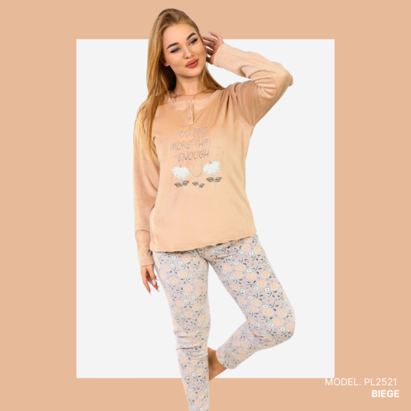 Women’s home wear Set PL 2521 - BEIGE