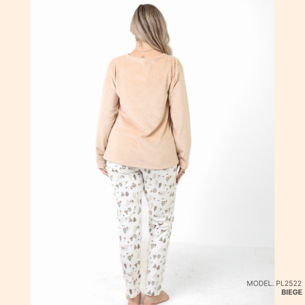 Women’s home wear Set PL 2522 - BURGUNDY