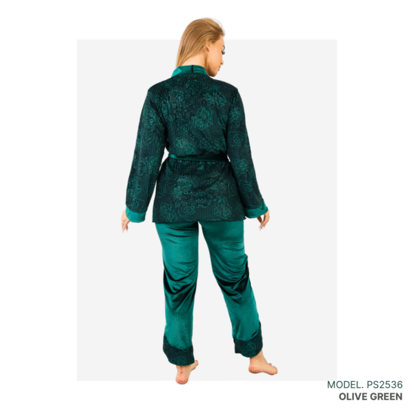 Women’s home wear Set PS 2536 - Olive Green