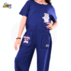 Adventure Palace Girls - Spacetoon cotton jumpsuit - Vannocat- Dark blue
