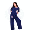 Adventure Palace Girls - Spacetoon cotton jumpsuit - Vannocat- Dark blue