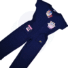 Adventure Palace Girls - Spacetoon cotton jumpsuit - Vannocat- Dark blue