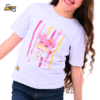 Cocotama Girls- Spacetoon -Cotton- white- Over sized t-shirt