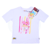 Cocotama Girls- Spacetoon -Cotton- white- Over sized t-shirt