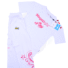 Hayati Girl 2 pcs set - Spacetoon cotton outwear set-white t-shirt and pants printed