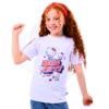 Hello kitty - Girls- Sanrio - Cotton- white- Sport t-shirt