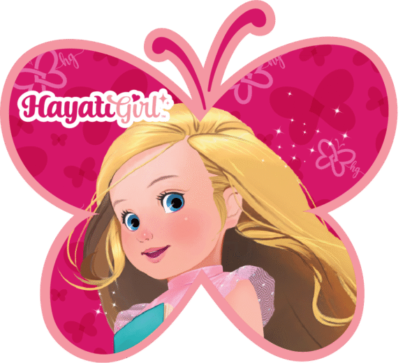 Hayati Girl 2 pcs set - Spacetoon Cotton Raglan pajama - white raglan t-shirt-light green pants