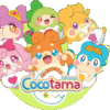 Cocotama Girls- Spacetoon -Cotton- white- Over sized t-shirt