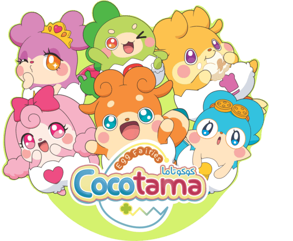 Cocotama Girls- Spacetoon -Cotton- white- Over sized t-shirt