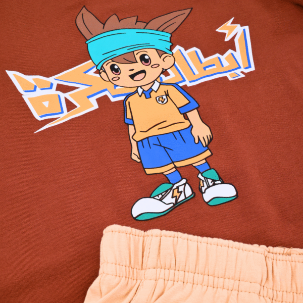 Inazuma Boys- Spacetoon - cotton- Short Pajama