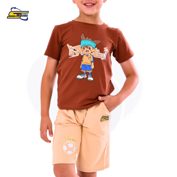 Inazuma Boys- Spacetoon - cotton- Short Pajama