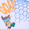 Inazuma Eleven Go Boys- Spacetoon - Cotton- oversize t-shirt