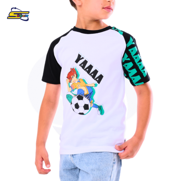 Inazuma Eleven Go Boys- Spacetoon - Cotton- Raglan t-shirt