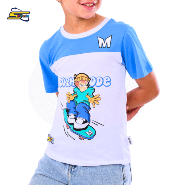 Moshayaa Family Boys- Spacetoon -cotton- 2 colors t-shirt-