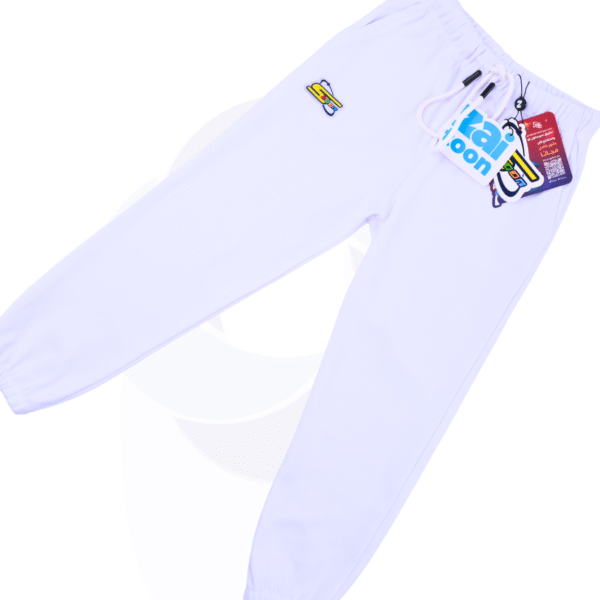 cotton Sweat Unisex - Spacetoon- pants-white