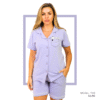Women’s home wear Set PS 1140 soft short and a sleeveless shirt CASHMERE