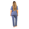 Women’s home wear Set PL 1141 soft pants and a short-sleeve shirt INDIGO