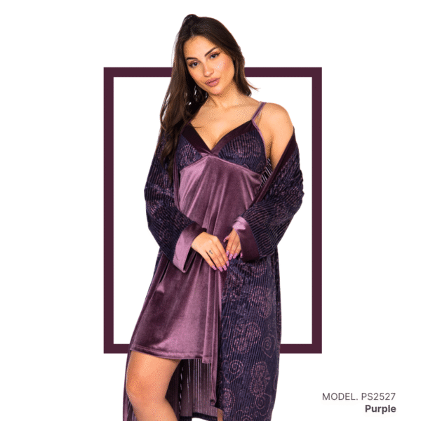 Women’s home wear Set PS 2527 - Purple