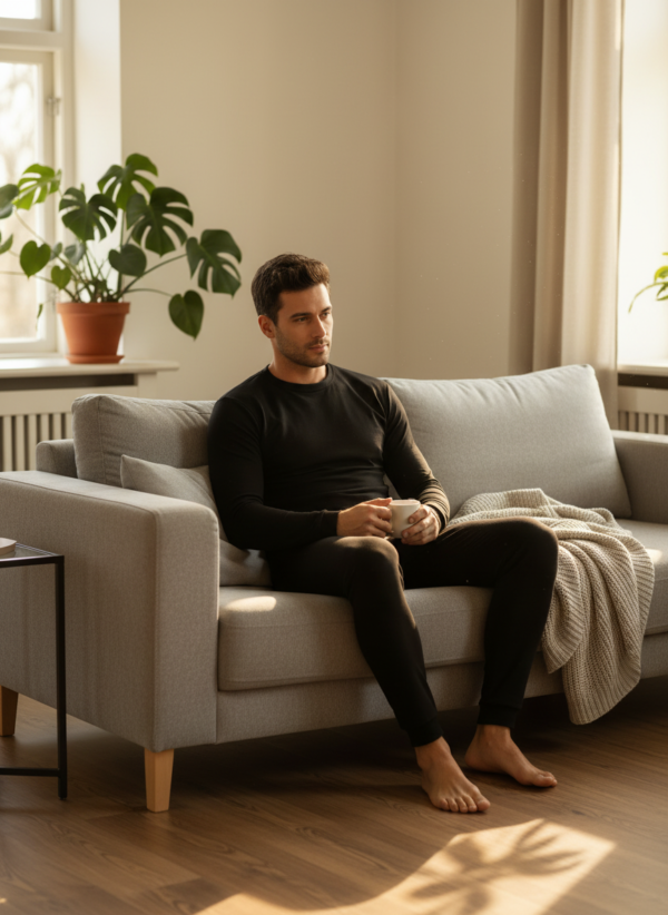 Men thermal set / Black