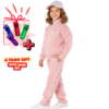 Kids Unisex tracksuit Set (2 pcs) – a zip-up jacket and matching pants - Cashmere