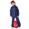 Kids Unisex tracksuit Set (2 pcs) – a zip-up jacket and matching pants - Dark Blue