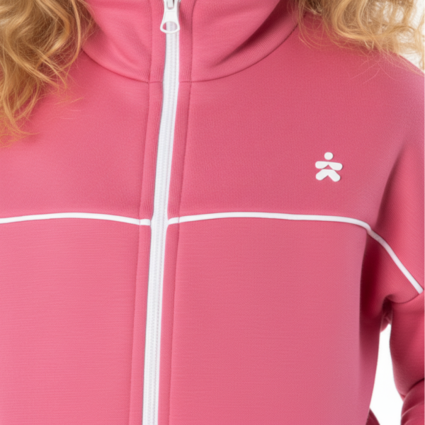 Kids Unisex tracksuit Set (2 pcs) – a zip-up jacket and matching pants - Fuschia