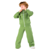 Kids Unisex tracksuit Set (2 pcs) – a zip-up jacket and matching pants - Green