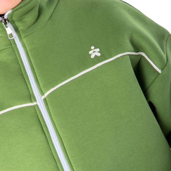 Kids Unisex tracksuit Set (2 pcs) – a zip-up jacket and matching pants - Green