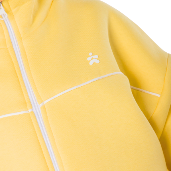 Kids Unisex tracksuit Set (2 pcs) – a zip-up jacket and matching pants - Yellow