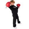 Kids Unisex tracksuit Set (2 pcs) – hooded sweatshirt and matching pants - Black