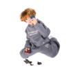 Kids Unisex tracksuit Set (2 pcs) – hooded sweatshirt and matching pants - Grey