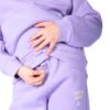 Kids Unisex tracksuit Set (2 pcs) – hooded sweatshirt and matching pants - Mauve