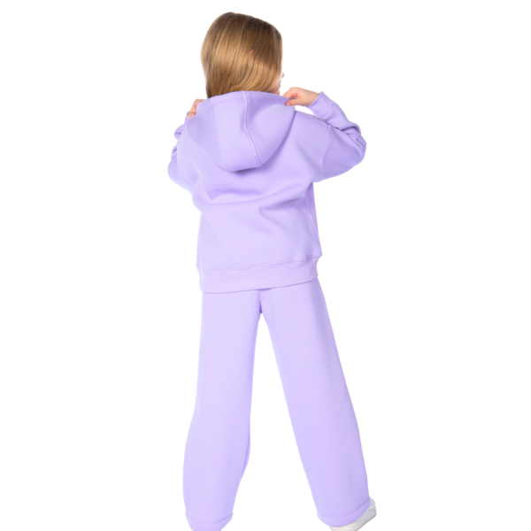 Kids Unisex tracksuit Set (2 pcs) – hooded sweatshirt and matching pants - Mauve