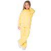 Kids Unisex tracksuit Set (2 pcs) – hooded sweatshirt and matching pants - Yellow