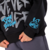 Kids Unisex tracksuit Set (2 pcs) – hooded sweatshirt and matching pants - Black