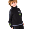 Kids Unisex tracksuit Set (2 pcs) – a sweatshirt and matching pants - Black