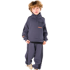Kids Unisex tracksuit Set (2 pcs) – a sweatshirt and matching pants - Steel Grey