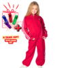 Kids Unisex tracksuit Set (2 pcs) – a sweatshirt and matching pants - RED