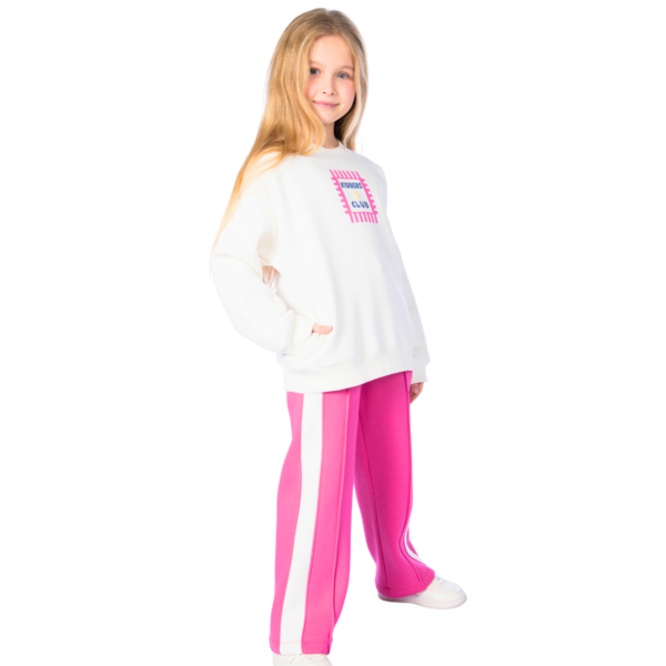 Kids Unisex tracksuit Set (2 pcs) – a sweatshirt and matching pants - ROSE